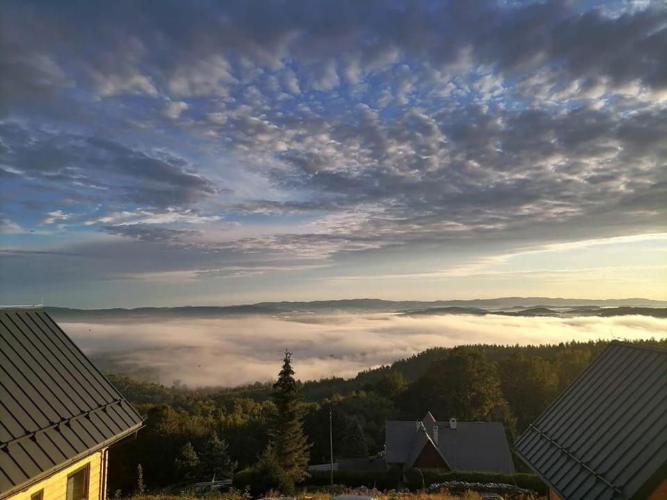 Gorskie Domki W Karkonoszach Z Widokiem Podgorzyn Bagian luar foto