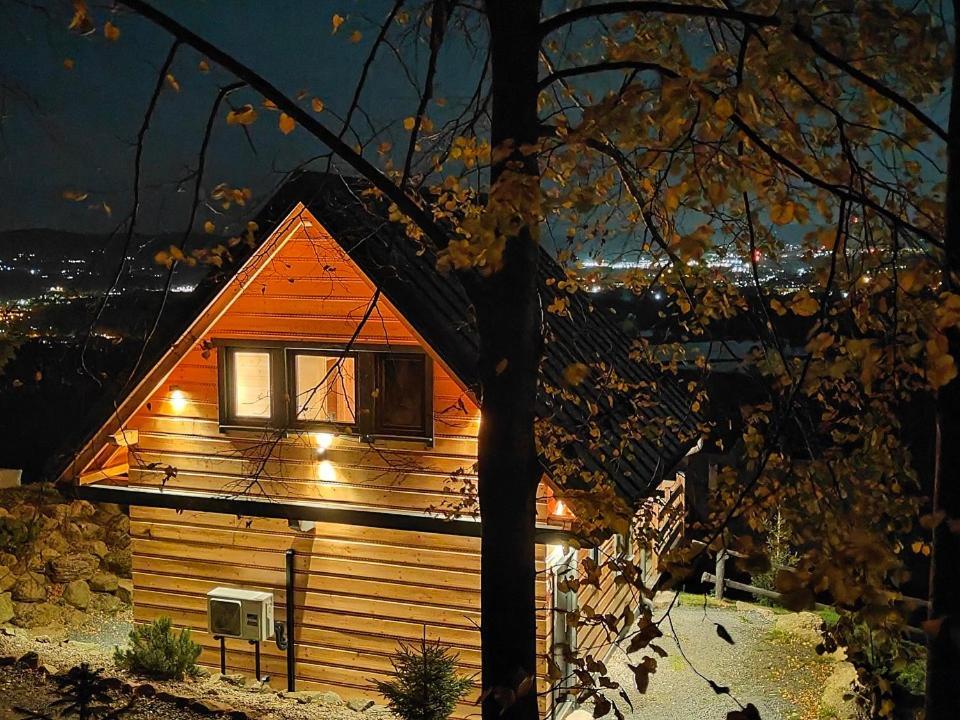 Gorskie Domki W Karkonoszach Z Widokiem Podgorzyn Bagian luar foto