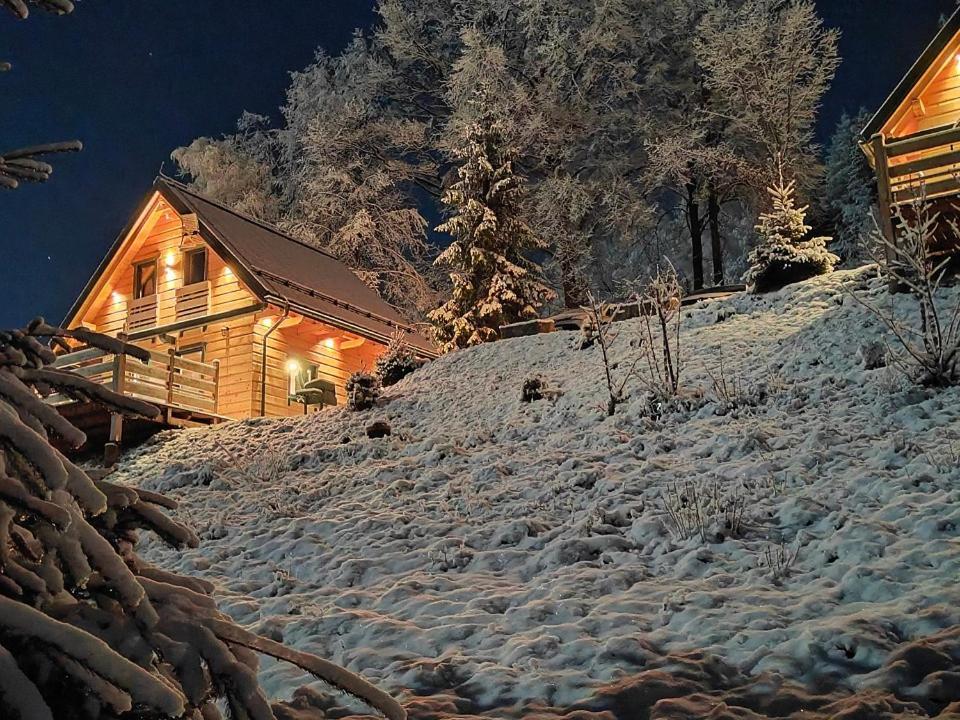Gorskie Domki W Karkonoszach Z Widokiem Podgorzyn Bagian luar foto